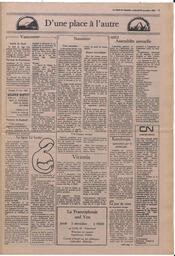 Le Soleil de Colombie, November 26, 1982, page 3