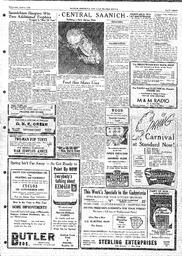 Saanich Peninsula And Gulf Islands Review Wed, April 2, 1952 (Page 3)
