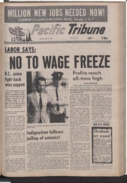   The Pacific Tribune - Friday, June 12, 1970   , page 1