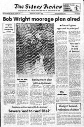 The Sidney Review Wed, April 7, 1982 (Page 1)
