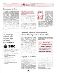   TRANSITION BULLETIN D'INFORMATION, 1999   , page 9