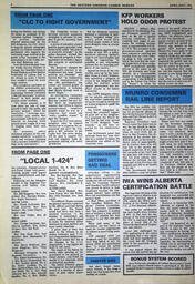   The Western Canadian Lumber Worker, Vol. XLVI No. 4, Apr.-May 1978   , page 2
