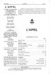   L'APPEL, LE MAGAZINE FRANCO-COLOMBIEN, 1966   , page 3