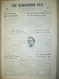 The Semiahmoo Sun and White Rock Weekly, June 07, 1956 (Page 1)