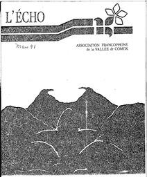   L'ÉCHO, 1991   , page 1