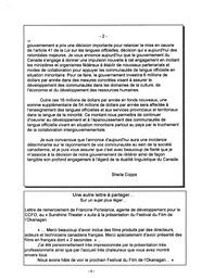   L'ANSE-AU-SABLE, 1999   , page 6