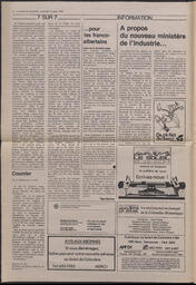 Le Soleil de Colombie, March 11, 1988, page 2