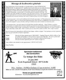   LE RÉVERBÈRE, 2003   , page 3