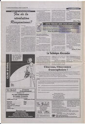 Le Soleil de Colombie-Britannique, November 1, 1996, page 2