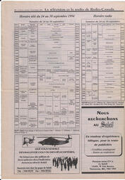 Le Soleil de Colombie-Britannique, September 23, 1994, page 14