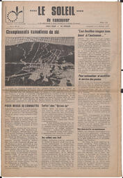 Le Soleil de Vancouver, February 6, 1970, page 12