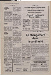 Le Soleil de Colombie, September 9, 1988, page 2