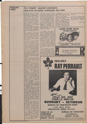 Le Soleil de Vancouver, October 20, 1972, page 14 Le Soleil de Vancouver, October 20, 1972, page 14