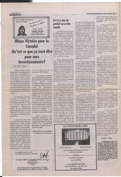 Le Soleil de Colombie-Britannique, November 3, 1995, page 6