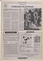 Le Soleil de Colombie, April 16, 1993, page 12