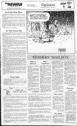The Review Wed, December 4, 1985 (Page 4)