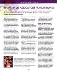   RAPPORT ANNUEL - FFCB, 2012-2013   , page 12