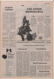 Le Soleil de Colombie, June 29, 1984, page 9