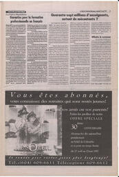 Le Soleil de Colombie-Britannique, April 25, 1997, page 11