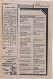 Le Soleil de Colombie, March 19, 1982, page 13