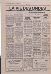 Le Soleil de Colombie, November 11, 1988, page 14