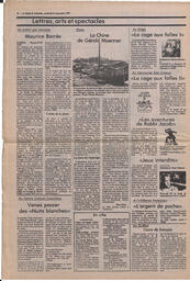 Le Soleil de Colombie, September 24, 1982, page 12