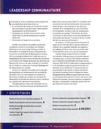   RAPPORT ANNUEL - FFCB, 2016-2017   , page 9