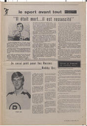 Le Soleil de Vancouver, June 9, 1972, page 15