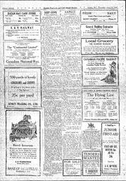 Saanich Peninsula And Gulf Islands Review Thu, April 28, 1927 (Page 4)
