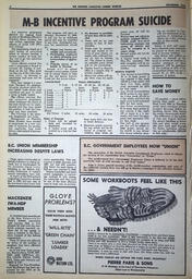   The Western Canadian Lumber Worker, Vol. XXXVII, No. 13, Nov. 1969   , page 6