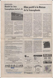 Le Soleil de Colombie-Britannique, June 2, 1995, page 16