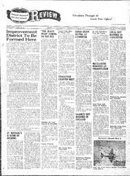 Saanich Peninsula And Gulf Islands Review Wed, September 22, 1943 (Page 1)