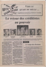 Le Soleil de Colombie, August 28, 1992, page 9