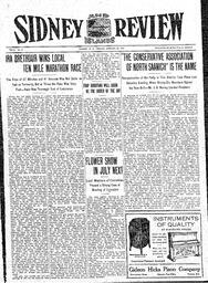Sidney And Islands Review Fri, January 23, 1914 (Page 1)