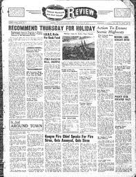 Saanich Peninsula And Gulf Islands Review Wed, January 17, 1945 (Page 1)