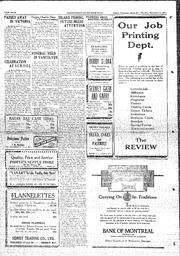 Saanich Peninsula And Gulf Islands Review Wed, November 11, 1931 (Page 4)