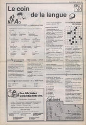 Le Soleil de Colombie, January 11, 1991, page 22