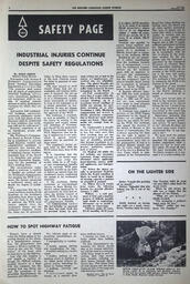   The Western Canadian Lumber Worker, Vol. XXXVI, No. 21, 1st Issue Nov. 1967   , page 4