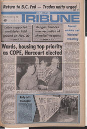   The Pacific Tribune - Friday, November 26, 1982   , page 1