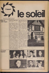 Le Soleil de Vancouver, May 28, 1971, page 1