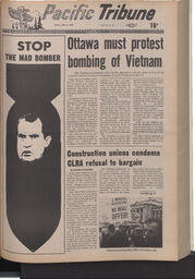   The Pacific Tribune - Friday, April 21, 1972   , page 1