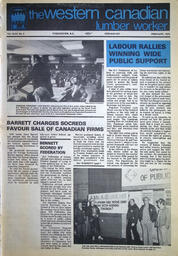   The Western Canadian Lumber Worker, Vol. XLVII No. 2, Feb. 1979   , page 1
