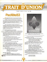   LE TRAIT D'UNION, 1983   , page 1