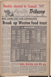   The Pacific Tribune - Friday, December 16, 1966   , page 1