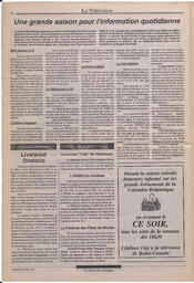 Le Soleil de Colombie, August 28, 1992, page 8