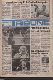   The Pacific Tribune - Friday, August 11, 1978   , page 1