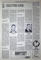   The Western Canadian Lumber Worker, Vol. XXXVI, No. 21, 1st Issue Nov. 1967   , page 10
