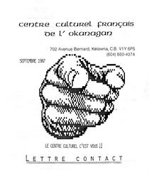   LETTRE CONTACT, 1987   , page 1