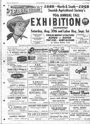 Saanich Peninsula And Gulf Islands Review Wed, August 27, 1958 (Page 11)