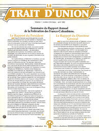   LE TRAIT D'UNION, 1983   , page 1